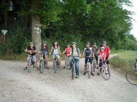 Toller Ausblick kurz vor den LINDENHÖFEN
