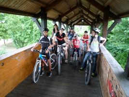 Kastenbrücke über den Neckar bei Unterensingen