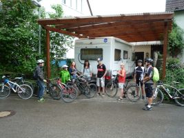 Regenunterschlupf in Oberboihingen