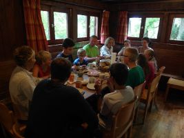 Abschluss-Frühstück am Sonntagmorgen