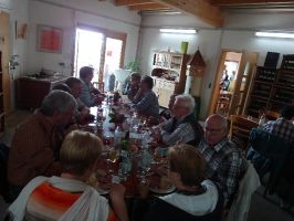 Bei leckerem Essen können sich alle ausreichend stärken