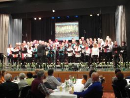 Obligato und Stimmgabel singen gemeinsam