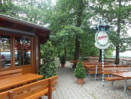 Die Waldschenke HÖRNLE mit Pavillon und schönem Biergarten