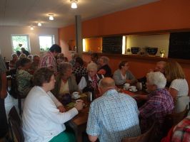 Einkehr in einem Hof-Cafe in Brackenheim