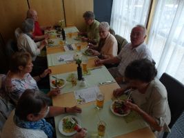 Mittagessen im Kurhaus von Bad Wurzach