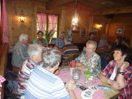 Mittagspause im rustikalen Brauhaus TURMBRÄU in Freudenstadt