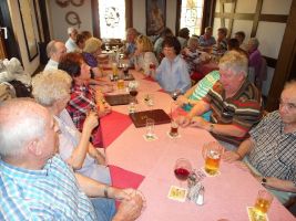 Abschlusseinkehr im ALTEN BÄREN in Denkendorf 