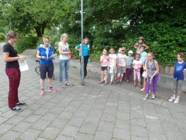 Zielwerfen mit Ringen ... gar nicht so einfach!