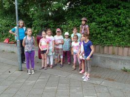 Die Konzentration ist zu erkennen