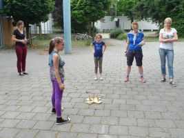 Die Kinder sind voll bei der Sache