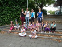 Das Eis zum Abschluss schmeckt super lecker