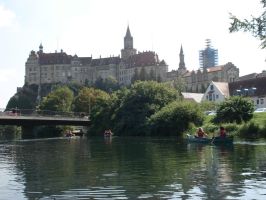 Herrlicher Blick auf das Schloss Sigmaringen
