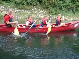 Frisch gestärkt geht es weiter ...