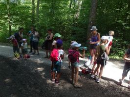 Unterwegs gibt es mehrere Trinkpausen