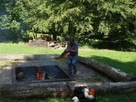 Kurt entfacht am Nachmittag das Feuer