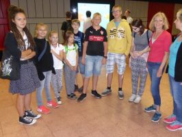 Wir warten auf die S-Bahn