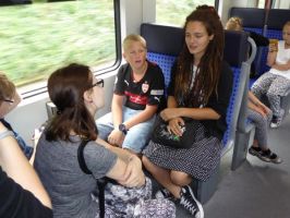 S- Bahnfahren macht Spaß