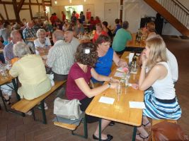 Nach und nach füllt sich die Kelter