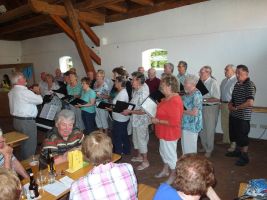 Der Auftritt klappt anschließend dann wunderbar