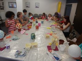 Mit viel Phantasie und Geschick entstehen tolle Windlichter