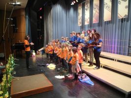 KLANGSTERNCHEN und FERMATE bei ihrem gemeinsamen Auftritt