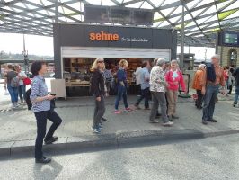 Ankunft am Zentralen Busbahnhof Esslingen