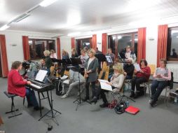 In den Proben wird intensiv und konzentriert gearbeitet