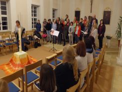 Spontanes Adventskonzert in der hauseigenen Kapelle am Samstagabend ...