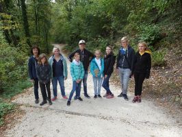 Game over! Kurz vor der Burg Teck haben die Verfolger die Fährtenleger erwischt!