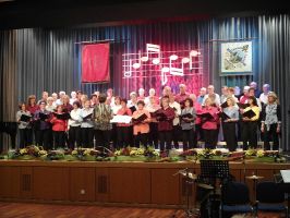 Letztmals gemeinsam bei einer Veranstaltung auf der Bühne - OBLIGATO und STIMMGABEL