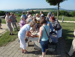 Brezelfrühstück am Rasthof HEGAU an der A81