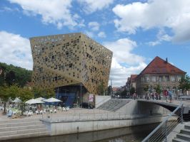 Pünktlich zur Eröffnung der Landesgartenschau im April 2014 konnte auch das neue FORUM GOLD UND SILBER eingeweiht werden