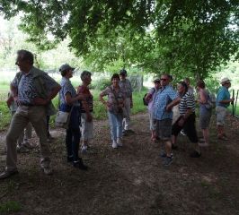 Kleine Pause, bis die Gruppe wieder beisammen ist ...