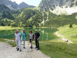 Ziel erreicht! Jetzt haben wir uns ein Vesper verdient!
