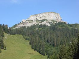Der HOHE IFEN - mächtig schaut er aus! Da wollen wir heute hoch ...