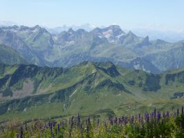 ... und werden mit einem traumhaften Ausblick belohnt!