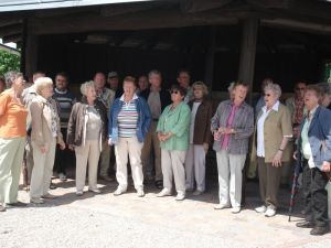 der Gemischte Chor singt ein Lied