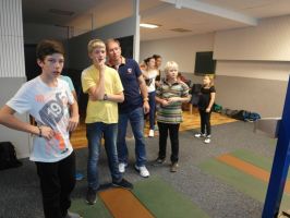 Gespannte Erwartung: Wie viele Kegel fallen wohl um?