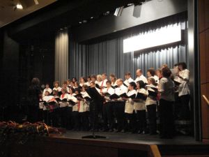 Die STIMMGABEL bei ihrem ersten Auftritt