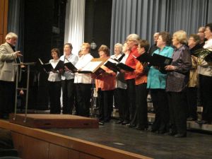 Der Frauenchor OBLIGATO im Einsatz