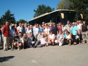 Abschlussfoto der Reiseteilnehmer am Abreisetag