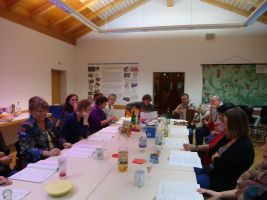 Natürlich wird bei dieser Gelegenheit auch gesungen