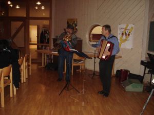 Hier werden Lombaliedla zum Besten gegeben