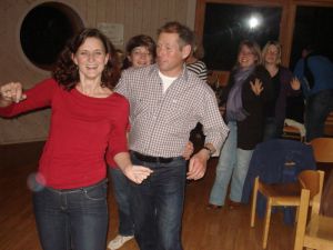 Spät am Abend wurde noch fleißig getanzt