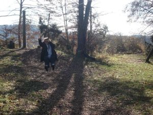 Erika Wagner unterwegs auf flotter Fahrt