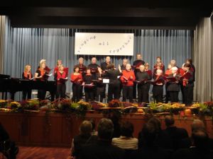 Der Chor SWINGIN' HARMONY aus Nellingen