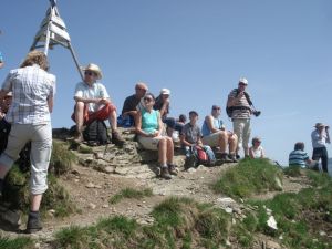 Verschnaufpause auf dem VERSETTLA-Gipfel