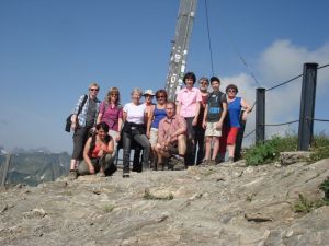 Gipfelfoto auf dem Walmendinger Horn